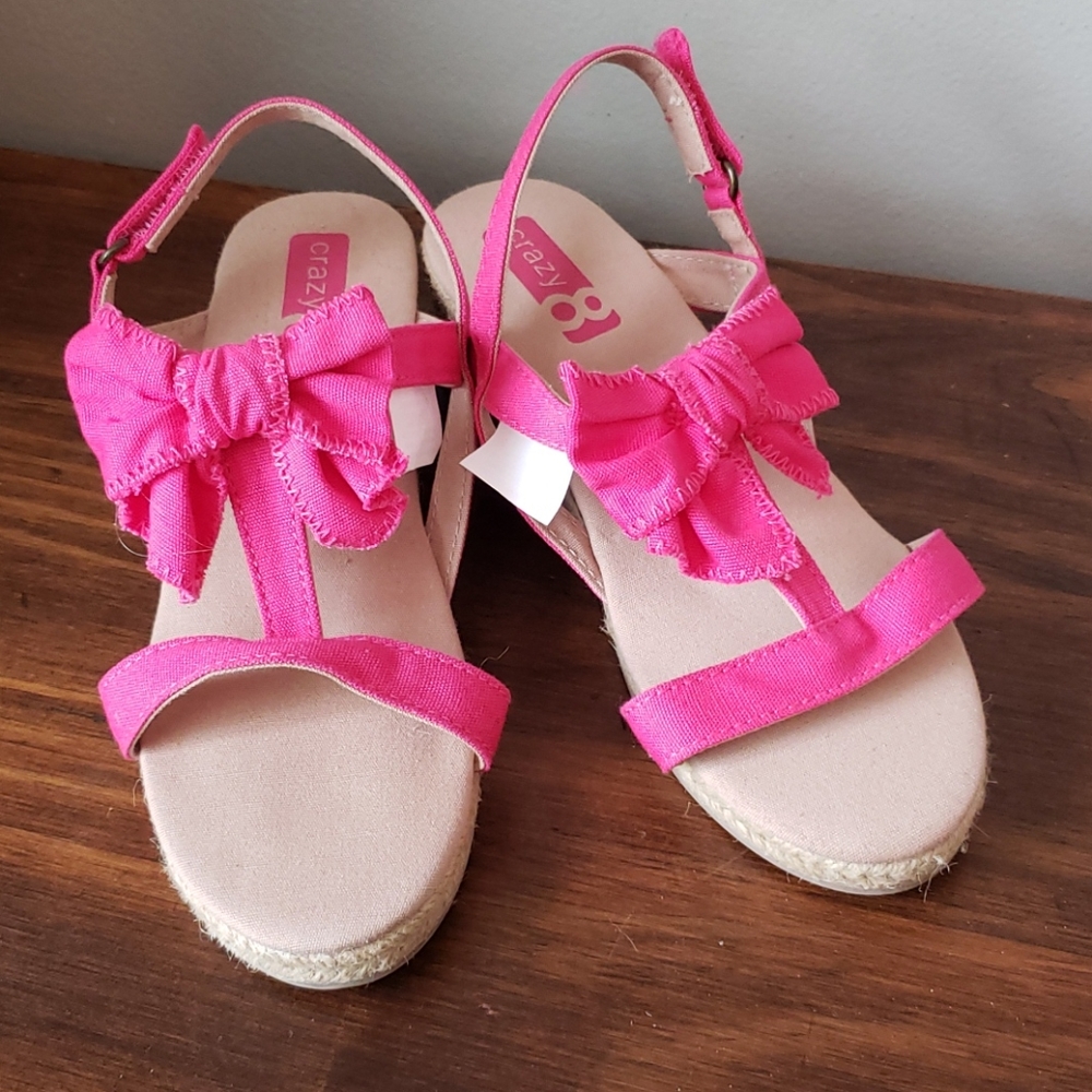 Crazy 8 wedge espadrilles